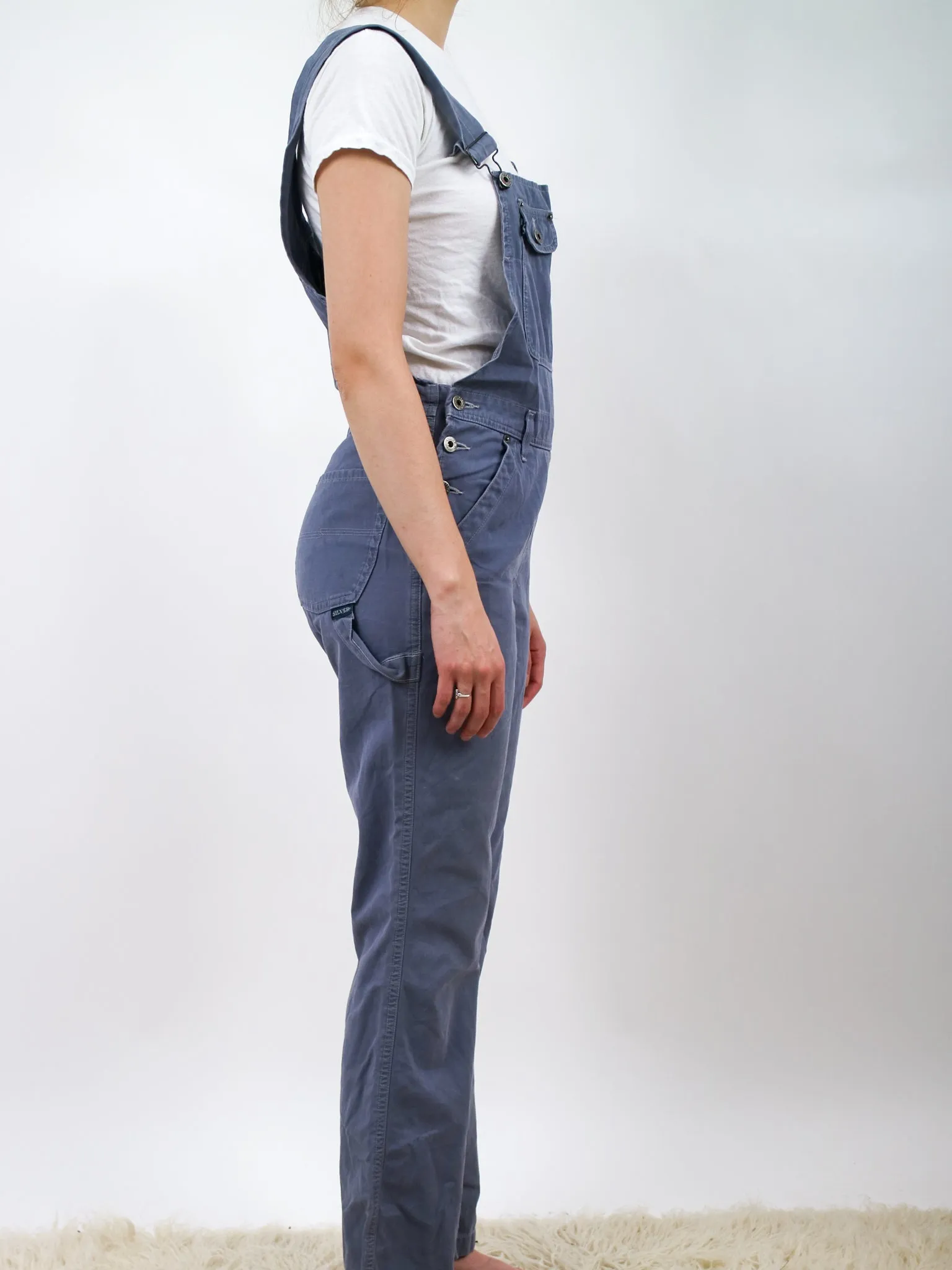 1980s Medium Wash Denim Overalls