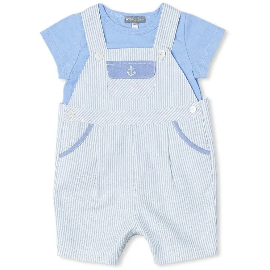 Anchor Overalls   Tee Set