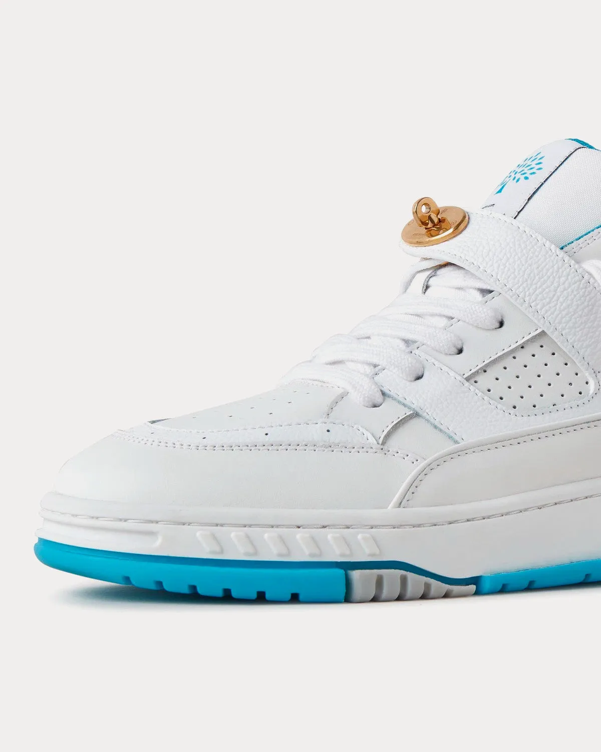 Area Lo White / Blue Low Top Sneakers
