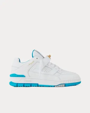 Area Lo White / Blue Low Top Sneakers