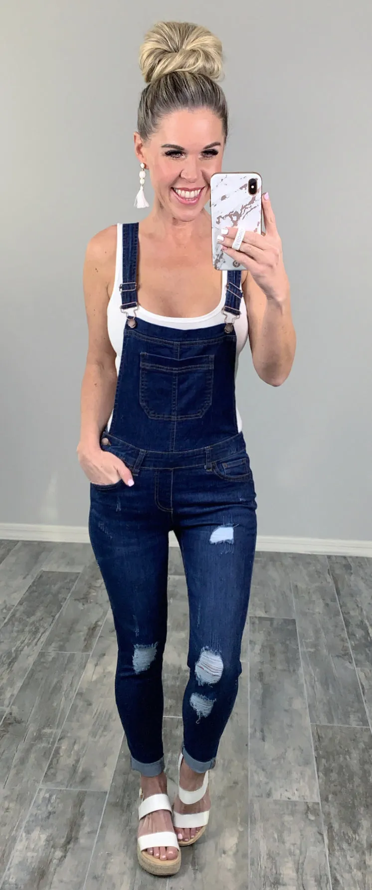 Best Overall Dark Wash Overalls