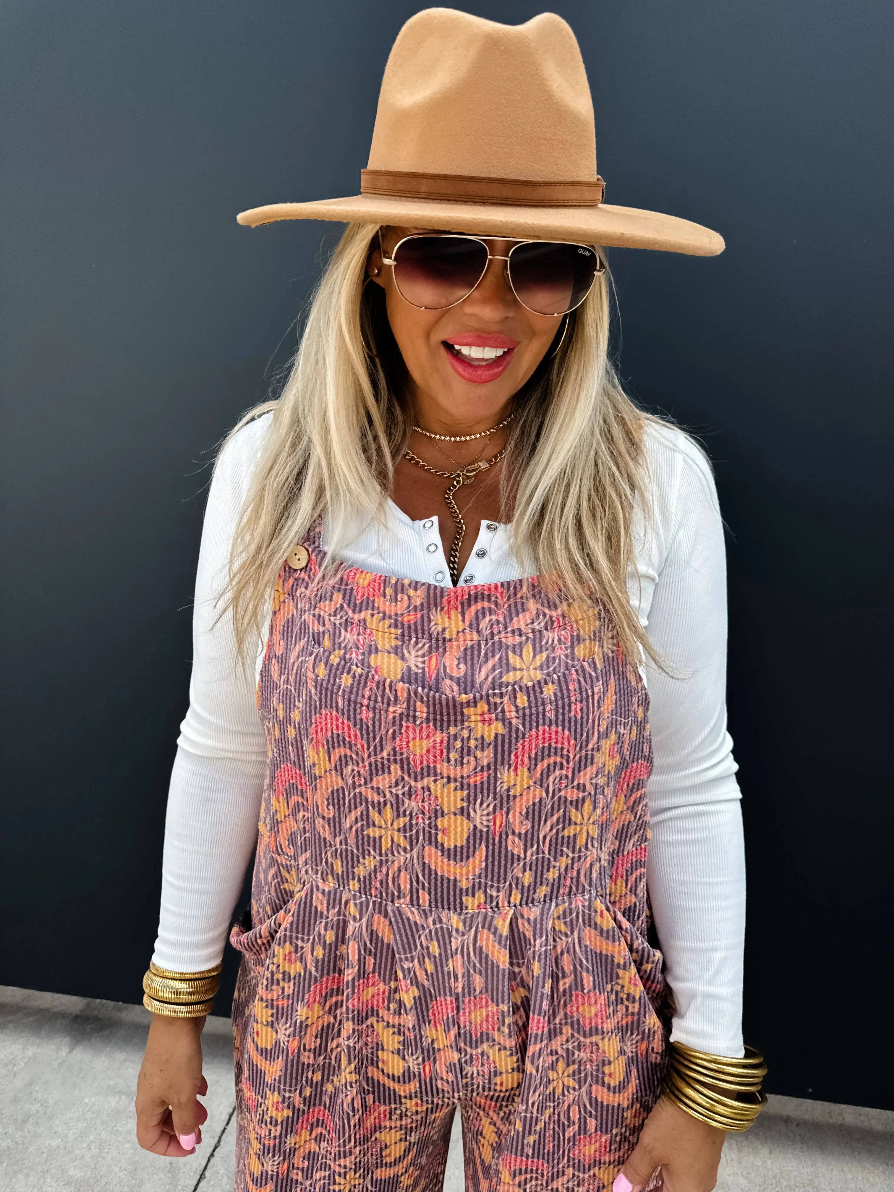 Cassidy Fall Boho Overalls by Blakeley