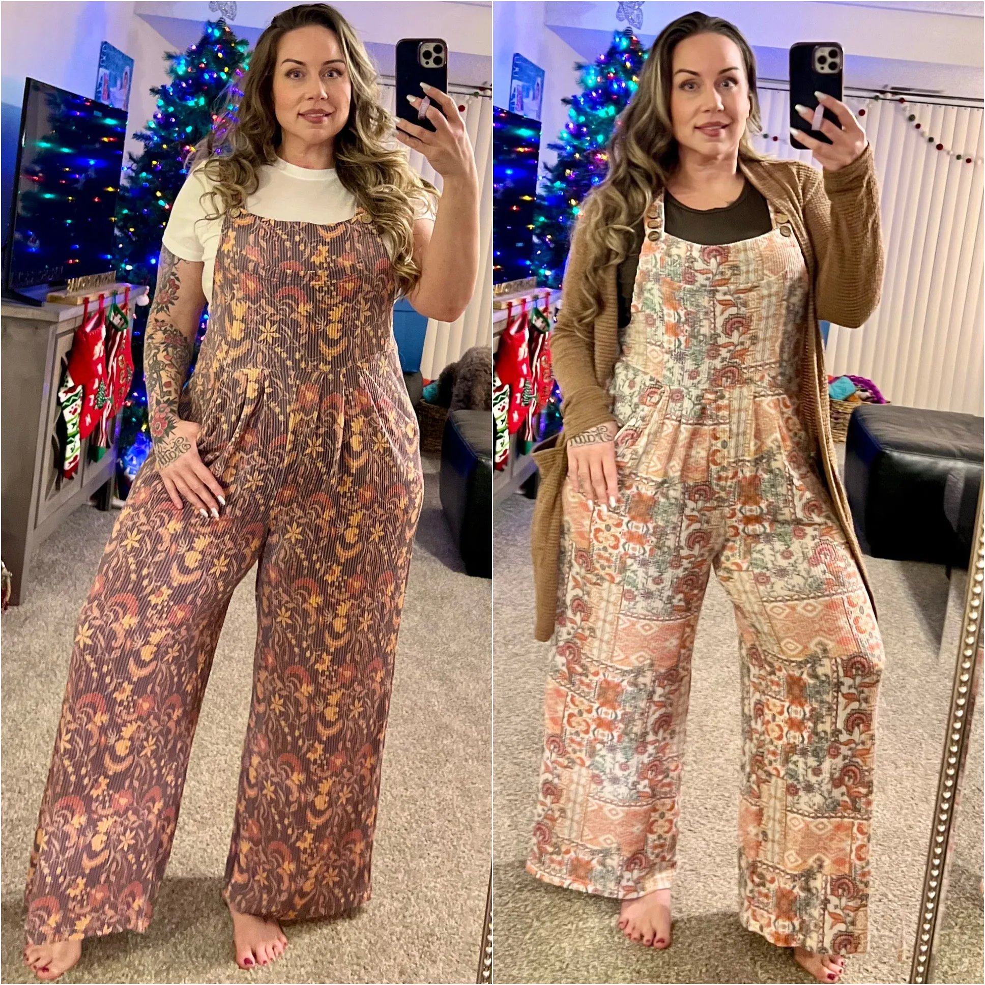 Cassidy Fall Boho Overalls by Blakeley