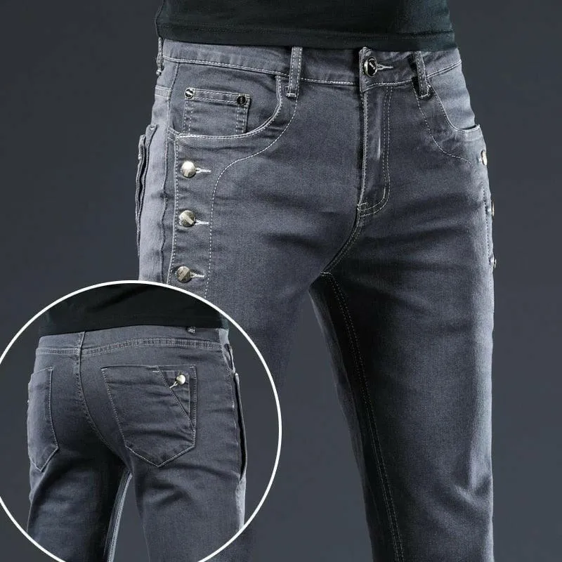 Casual Pattern Men’s Denim Jeans