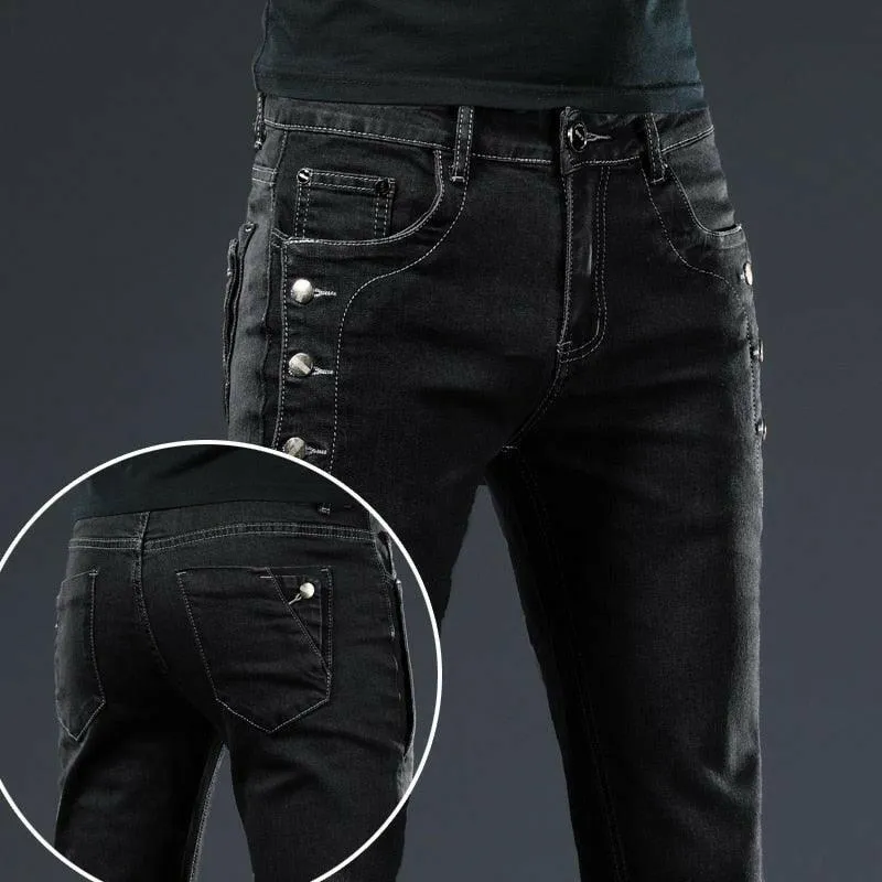 Casual Pattern Men’s Denim Jeans