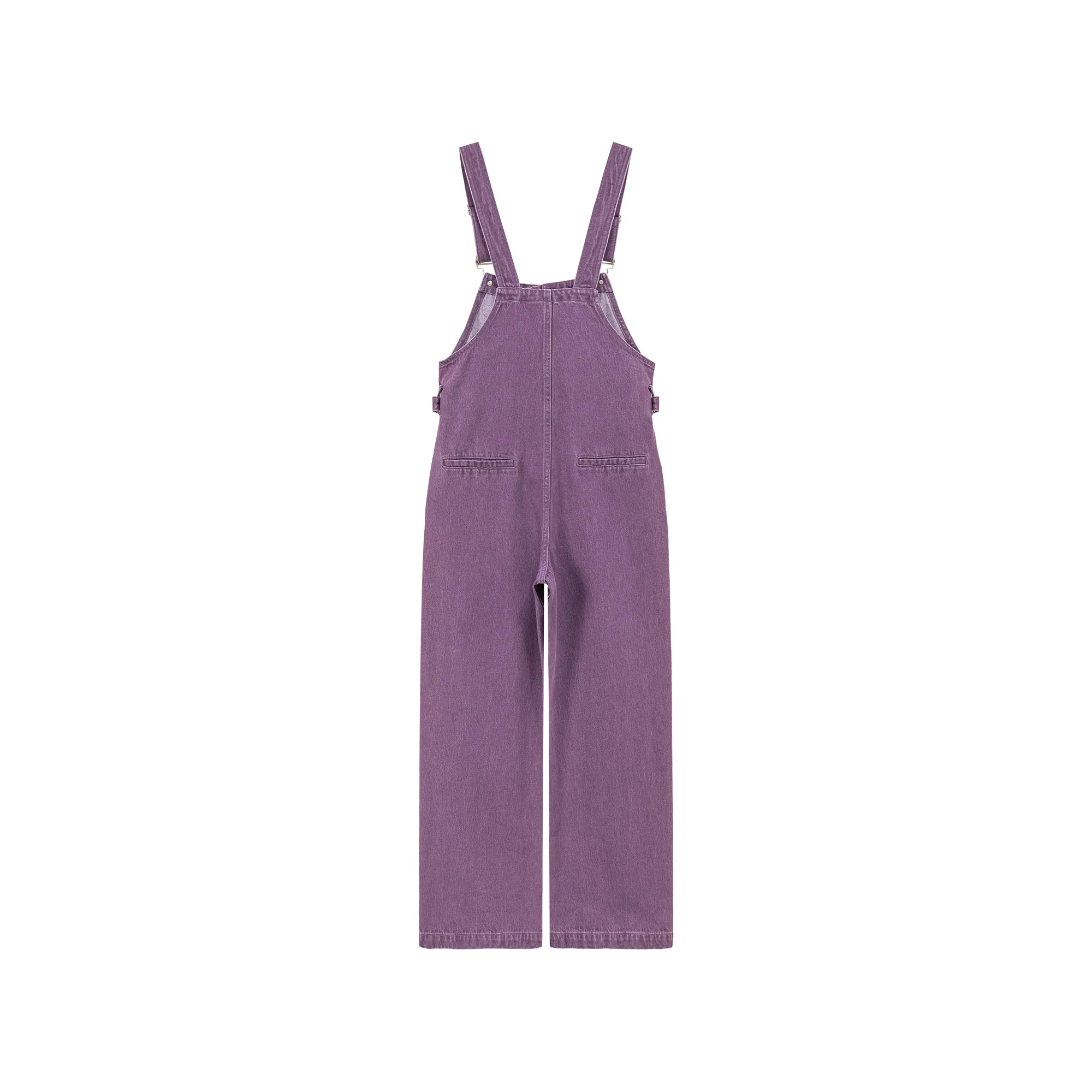 Cotton Button Overalls