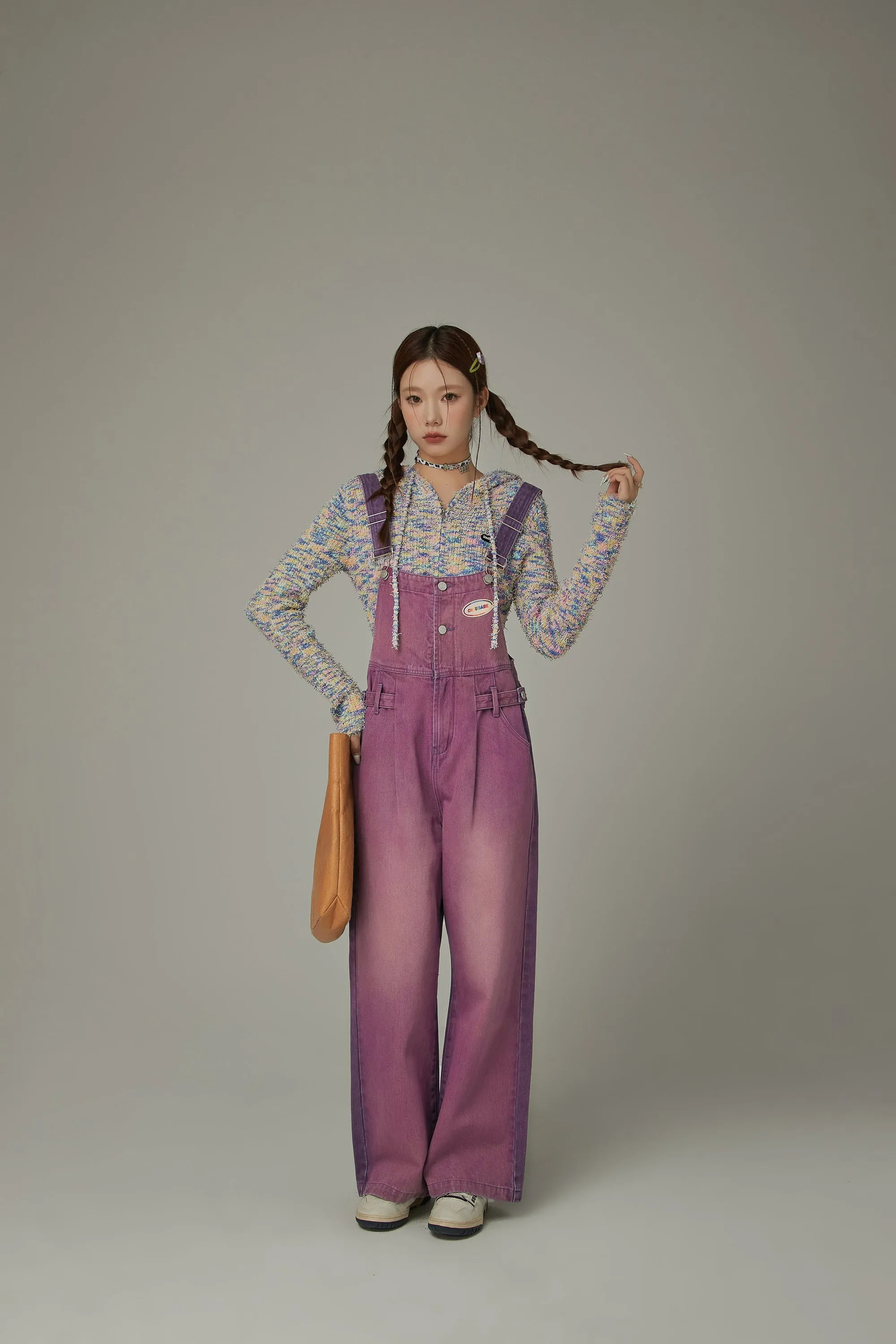 Cotton Button Overalls