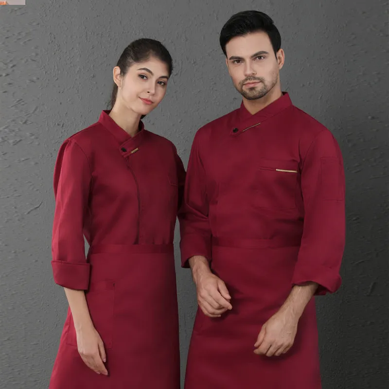 Dirty And Wear-resistant Cook Overalls