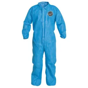 DuPont™ Proshield 10 Coveralls Blue with Elastic Wrists and Ankles, Blue, X-Large, PB125SB-XL