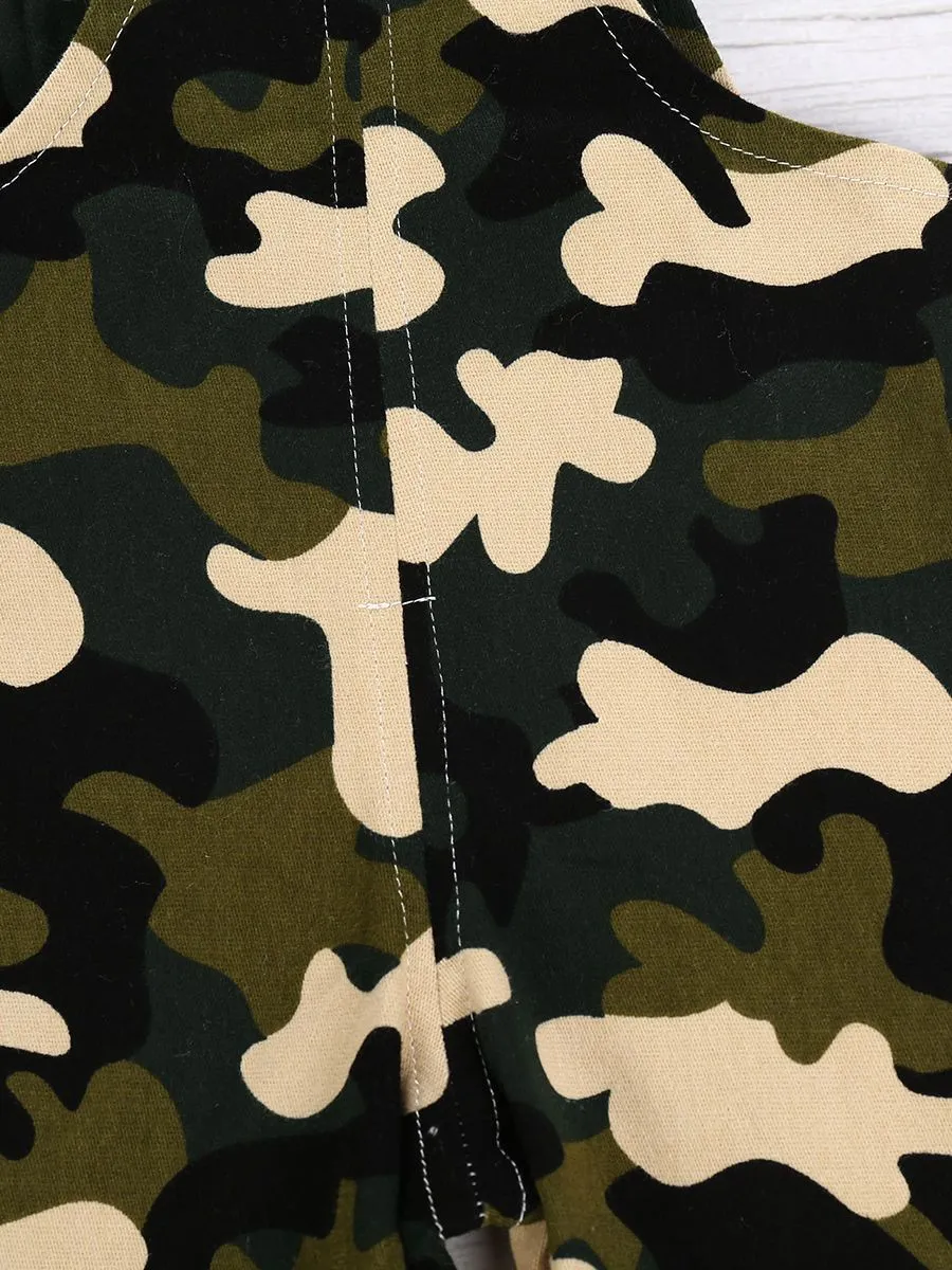 Fashion Baby Toddler Kids Camo Bid Pant