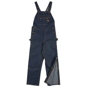 Flame Resistant Blue Denim Bib Overalls - BODF1219