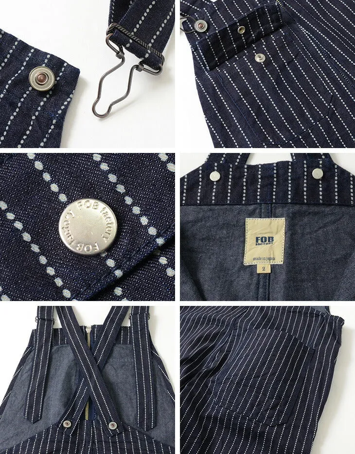 FOB FACTORY / F0479 Denim overalls