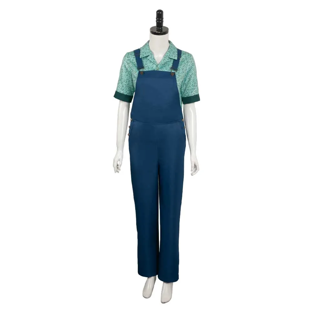 Ghostbusters: Afterlife Phoebe Spengler Women Blue Suit Party Carnival Halloween Cosplay Costume