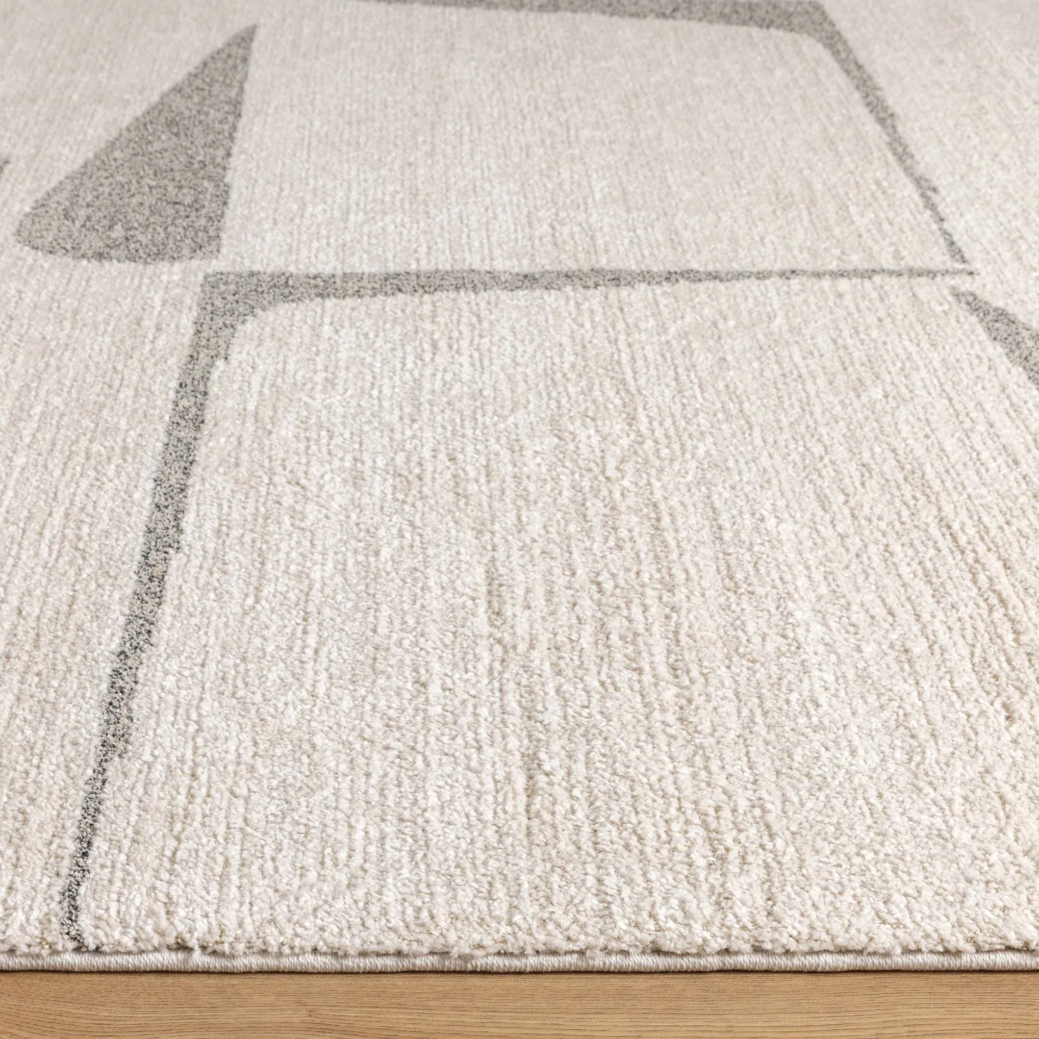 LEXI Abstract Grey Rug