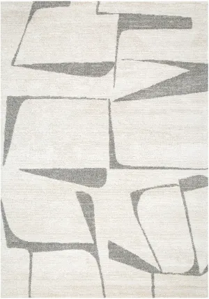 LEXI Abstract Grey Rug