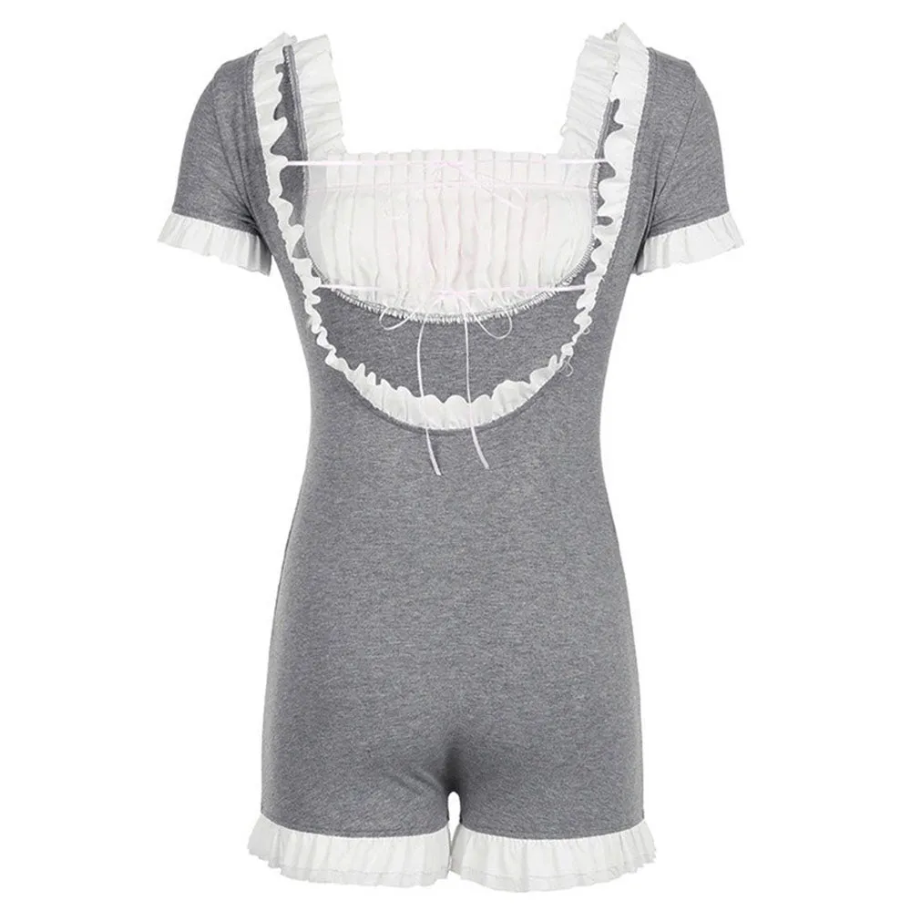 Not Your Babydoll Coquette Romper