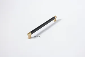Olif Cabinet D Handle Mix & Match, Matte Black/Gold