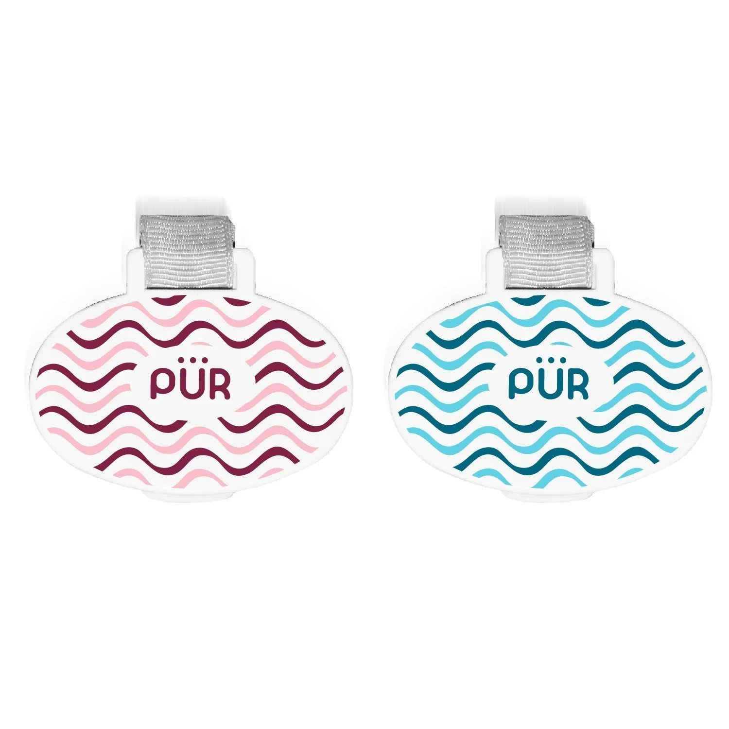 PUR Oval Shaped Soother Holders