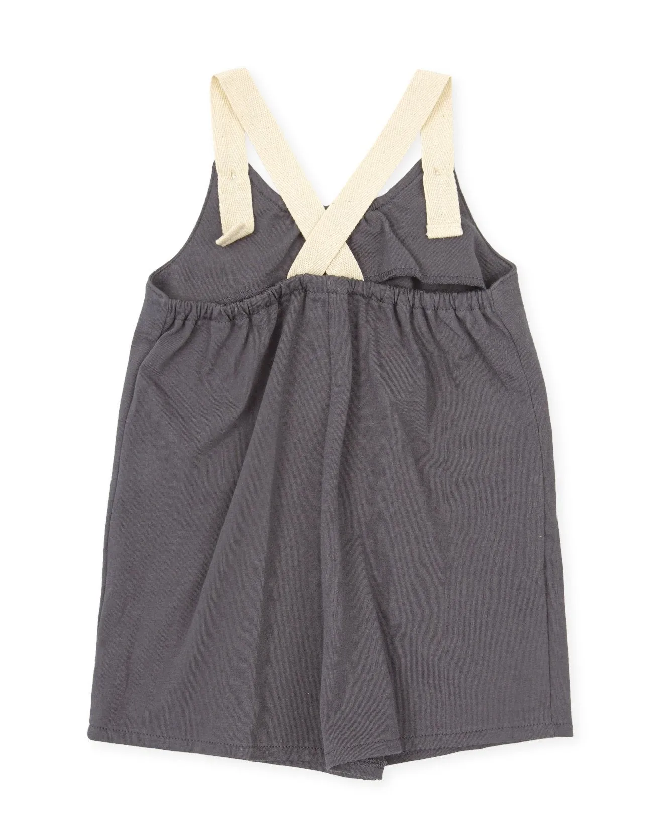 "Billie" Grey Organic Cotton Overalls