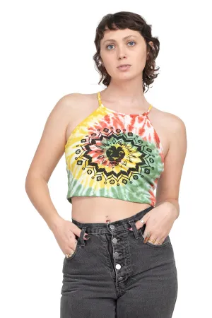 Rasta Tiedye Printed Tank Top
