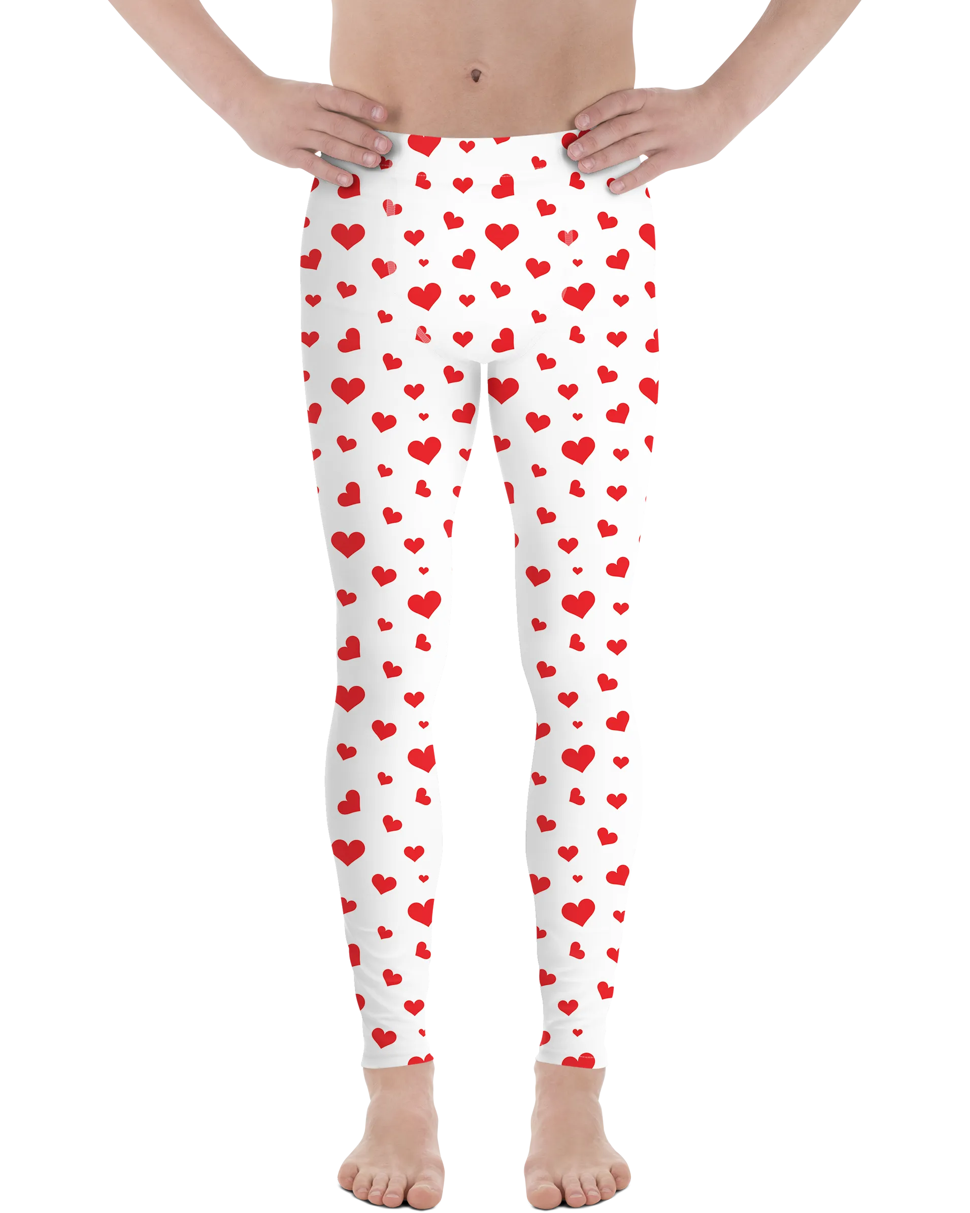 Red Hearts Meggings