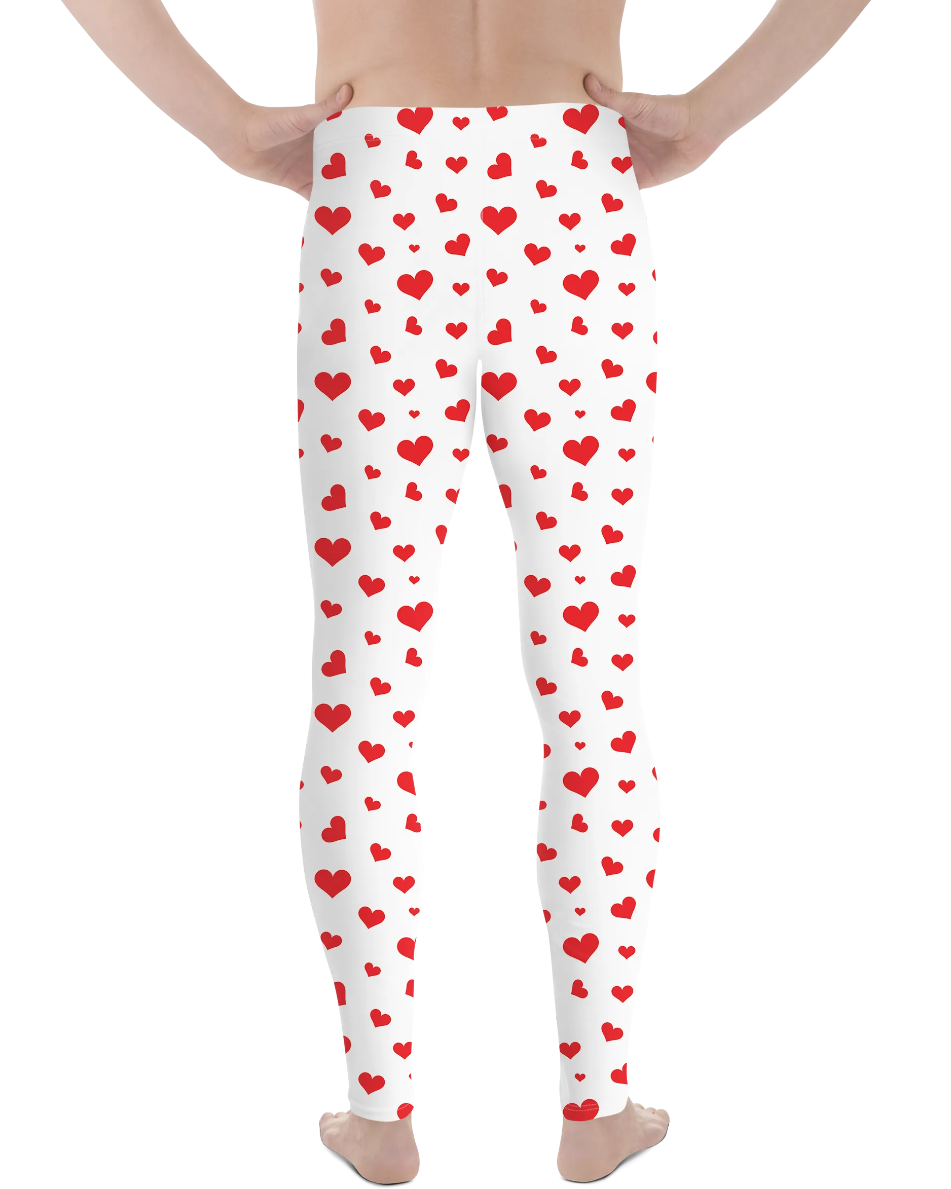 Red Hearts Meggings
