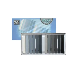 Sakura Nouvel Carre Pastel - Gray Tone 12 Colour Set