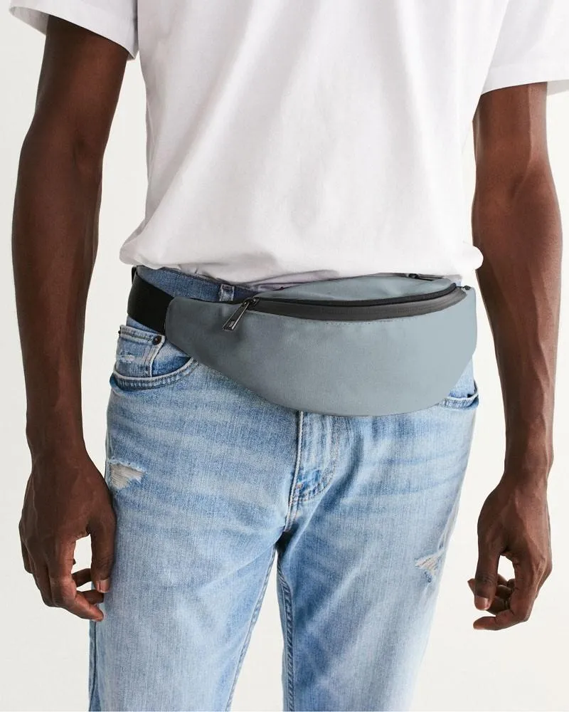 Shaded Pale Cyan Gray Belt Bag | C10M0Y0K30