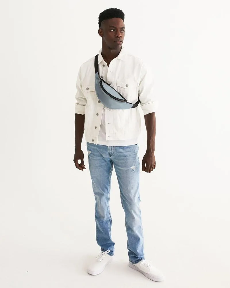 Shaded Pale Cyan Gray Belt Bag | C10M0Y0K30