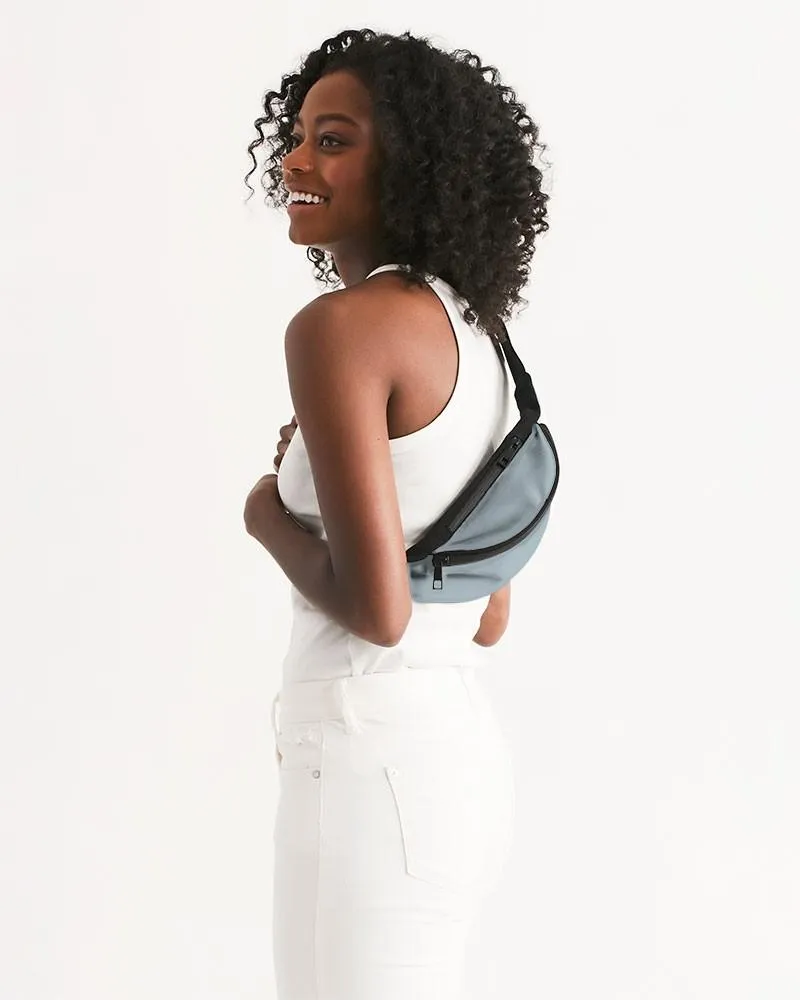 Shaded Pale Cyan Gray Belt Bag | C10M0Y0K30