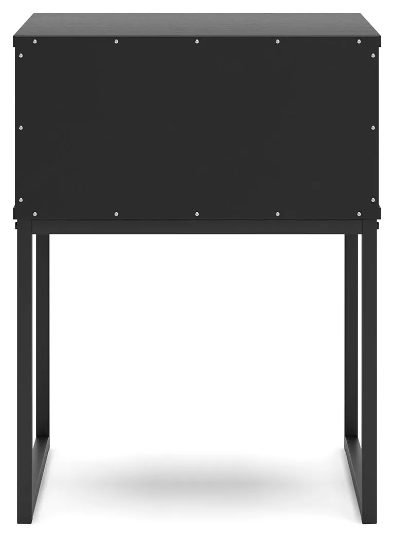 Socalle Queen Panel Headboard with Dresser and 2 Nightstands in Black