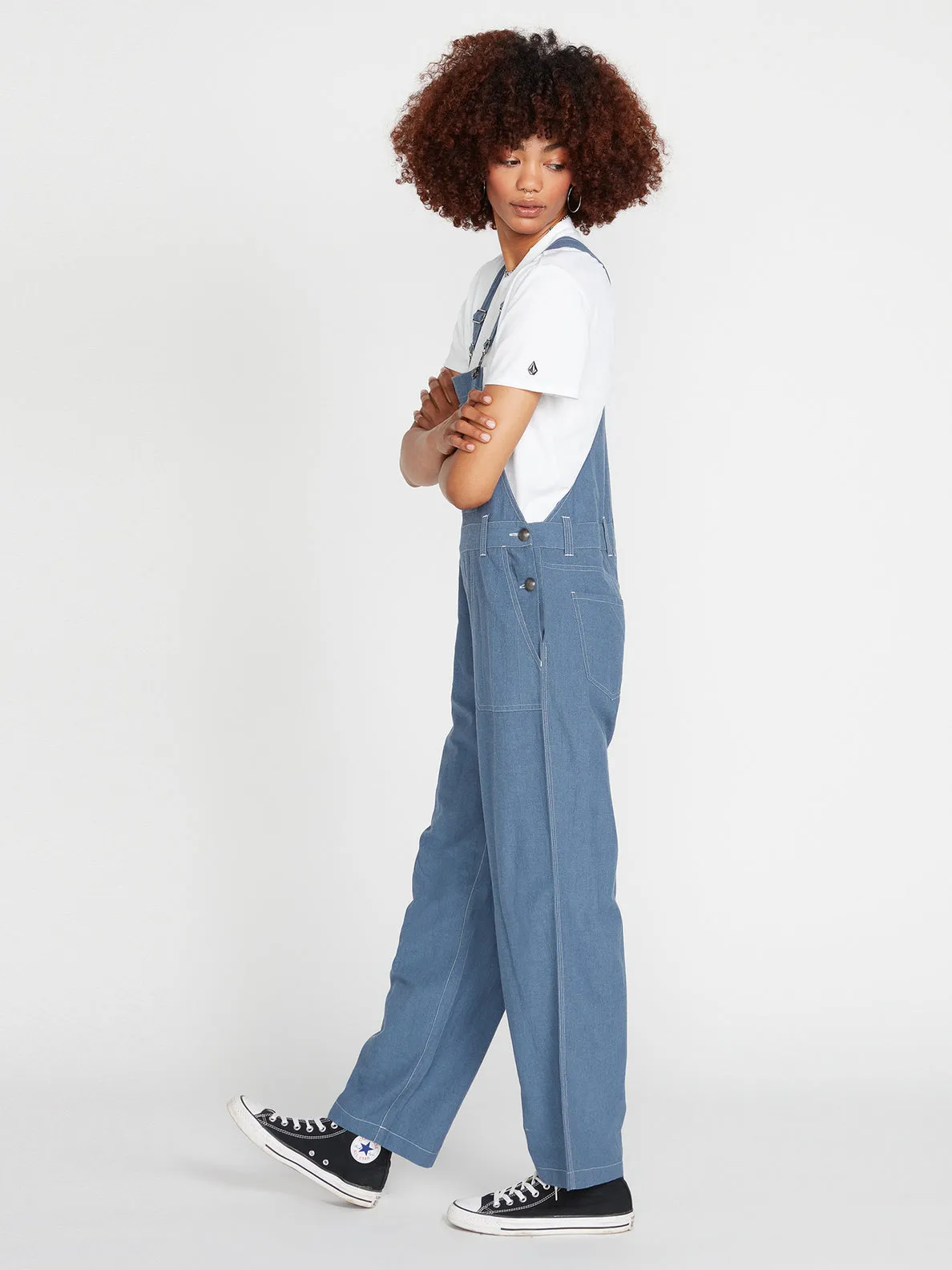SUNDAY STRUT OVERALLS - FLIGHT BLUE