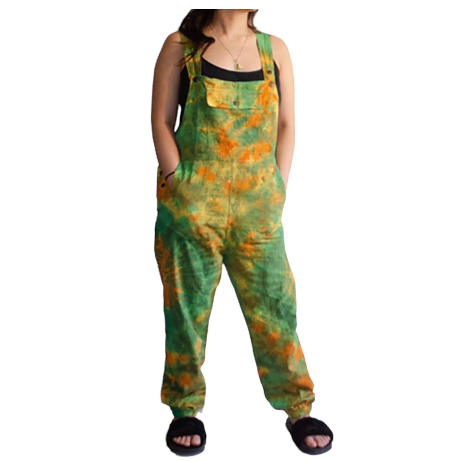 Tie Dye Overalls - Wholesale