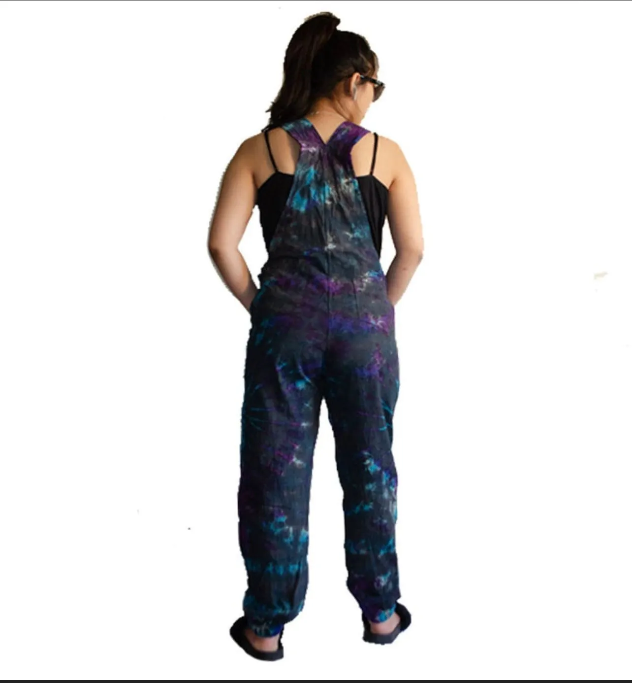 Tie Dye Overalls - Wholesale