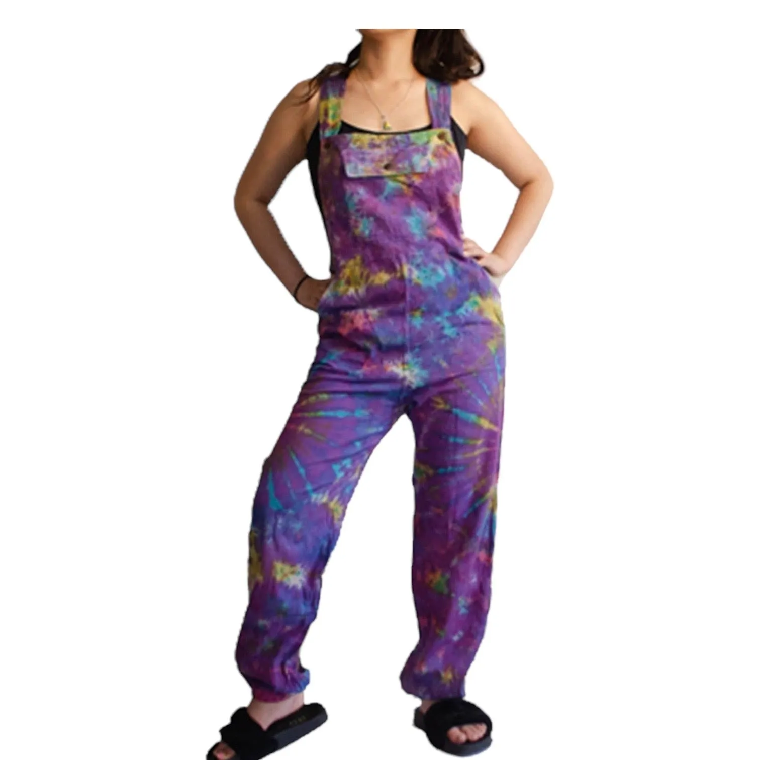 Tie Dye Overalls - Wholesale