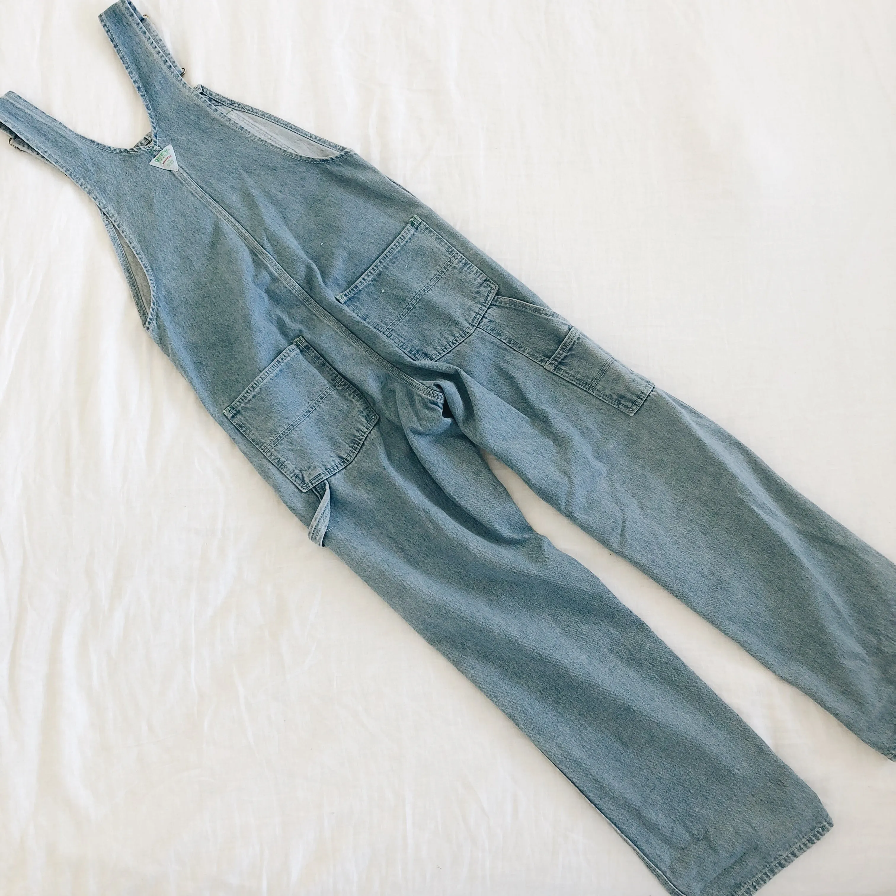 Vintage OshKosh Light Blue Overalls 28x32