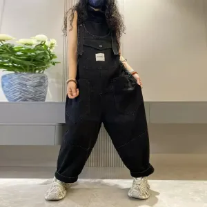 womens denim overalls jean overall black denim dungarees